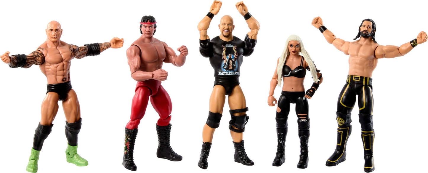 Mattel WWE Stone Cold Steve Austin Action Figure – Main Event Series #152, 6-Inch Collectible