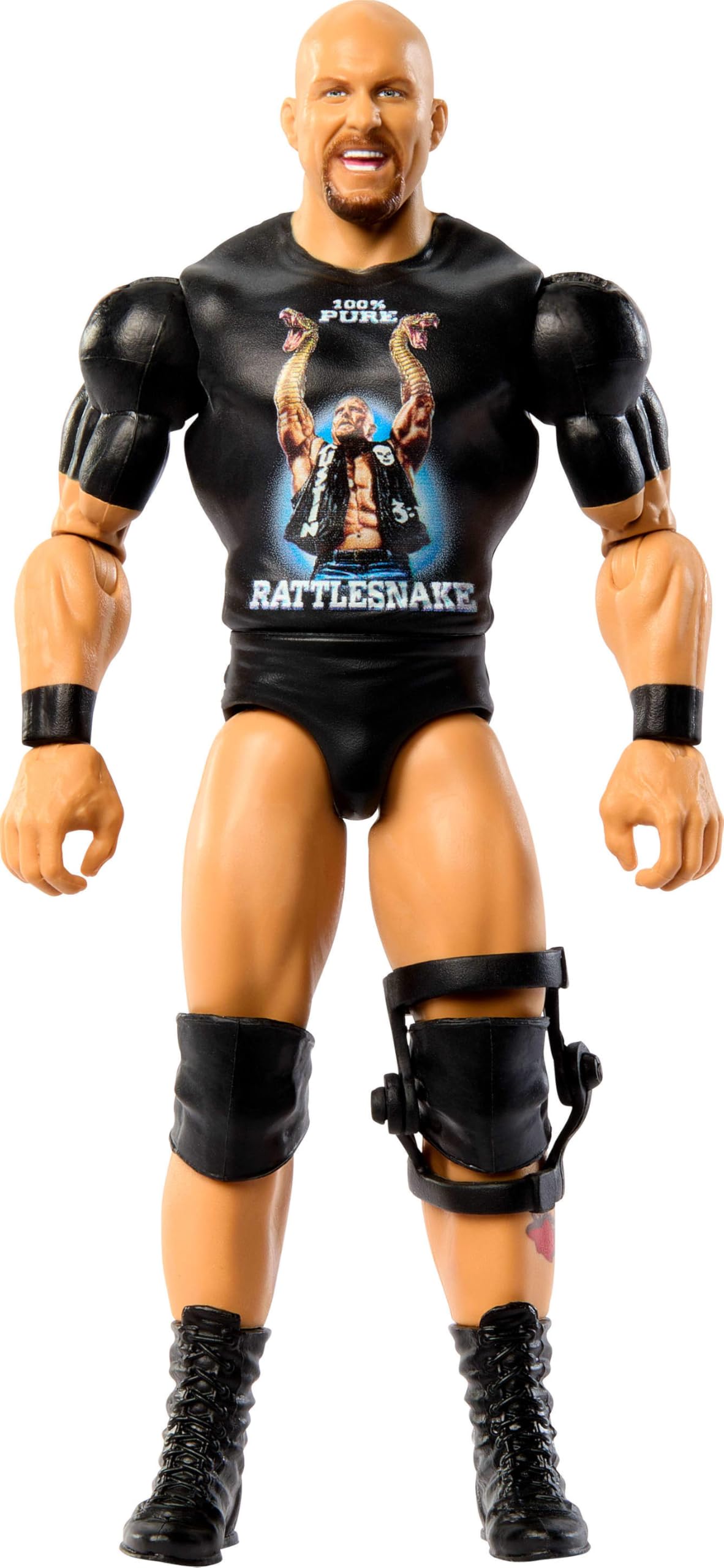 Mattel WWE Stone Cold Steve Austin Action Figure – Main Event Series #152, 6-Inch Collectible