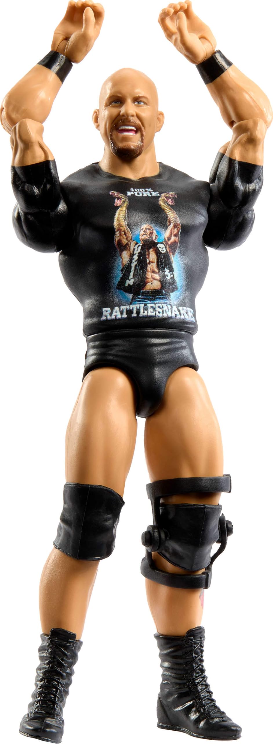 Mattel WWE Stone Cold Steve Austin Action Figure – Main Event Series #152, 6-Inch Collectible