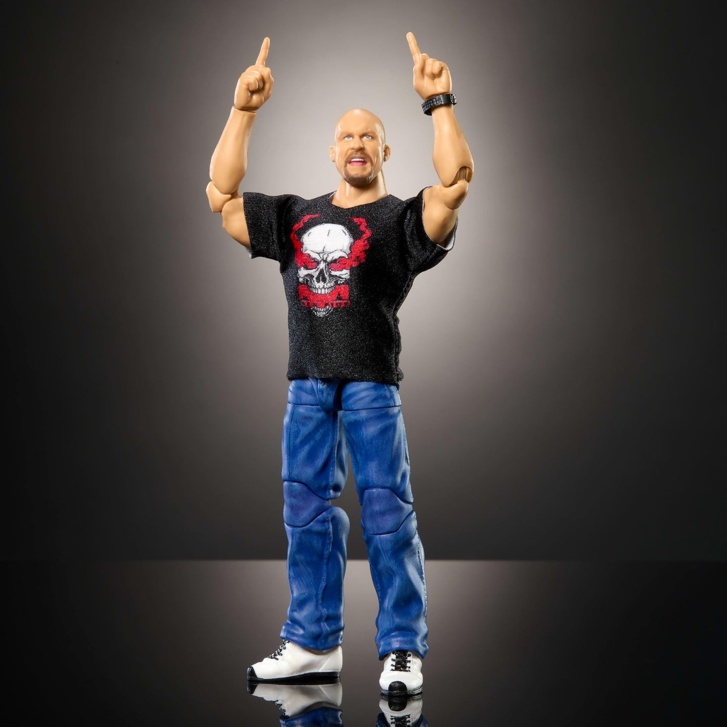 Mattel WWE Top Picks Elite Stone Cold Steve Austin 6-Inch Figure – 25 Points of Articulation