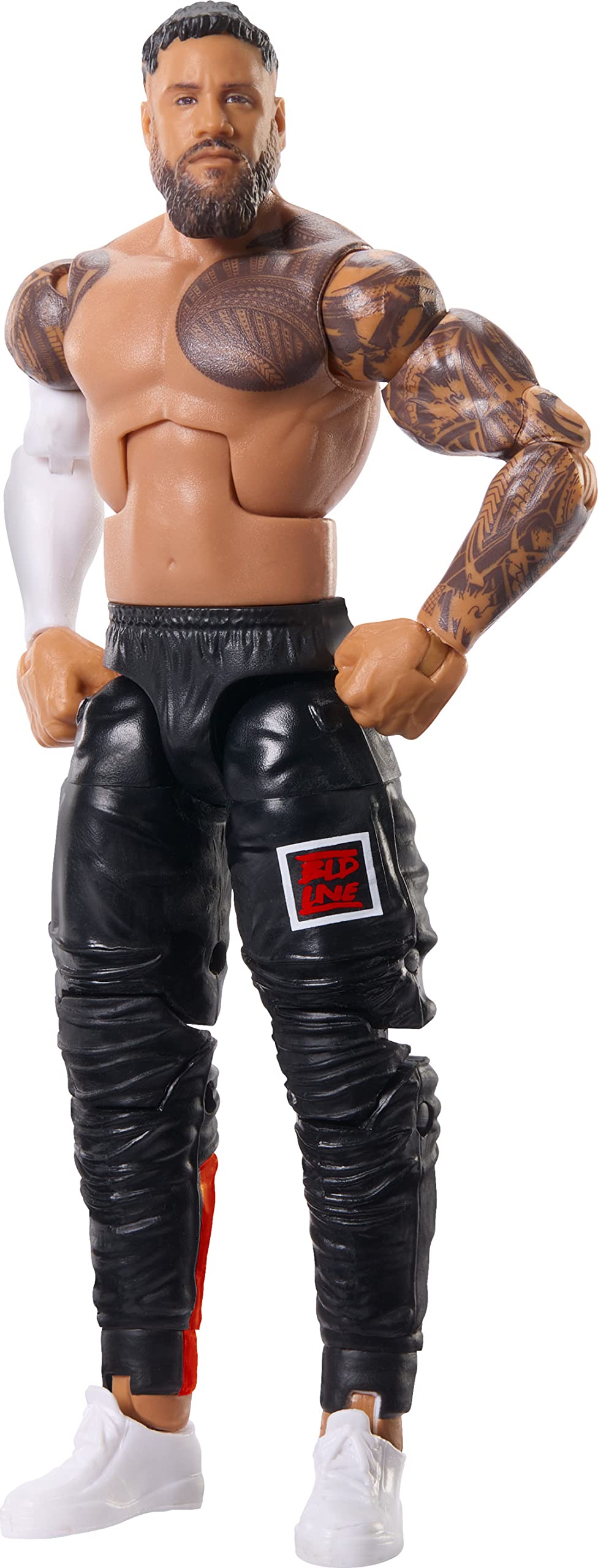 Mattel WWE Elite SummerSlam Jey Uso Figure with Mr. Perfect BAF Parts