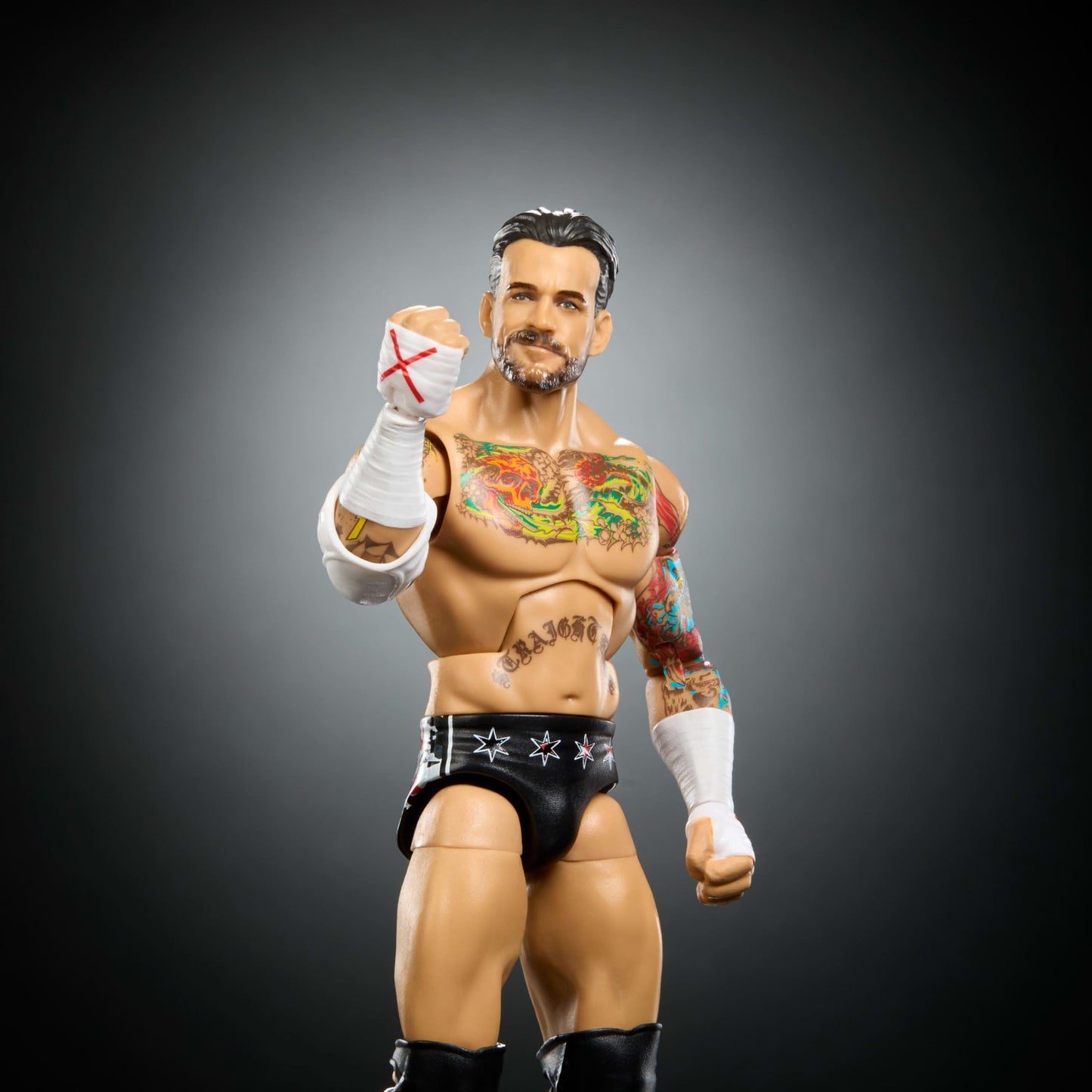 Mattel WWE Elite Top Picks CM Punk 6-Inch Action Figure – Swappable Hands & Ring Gear