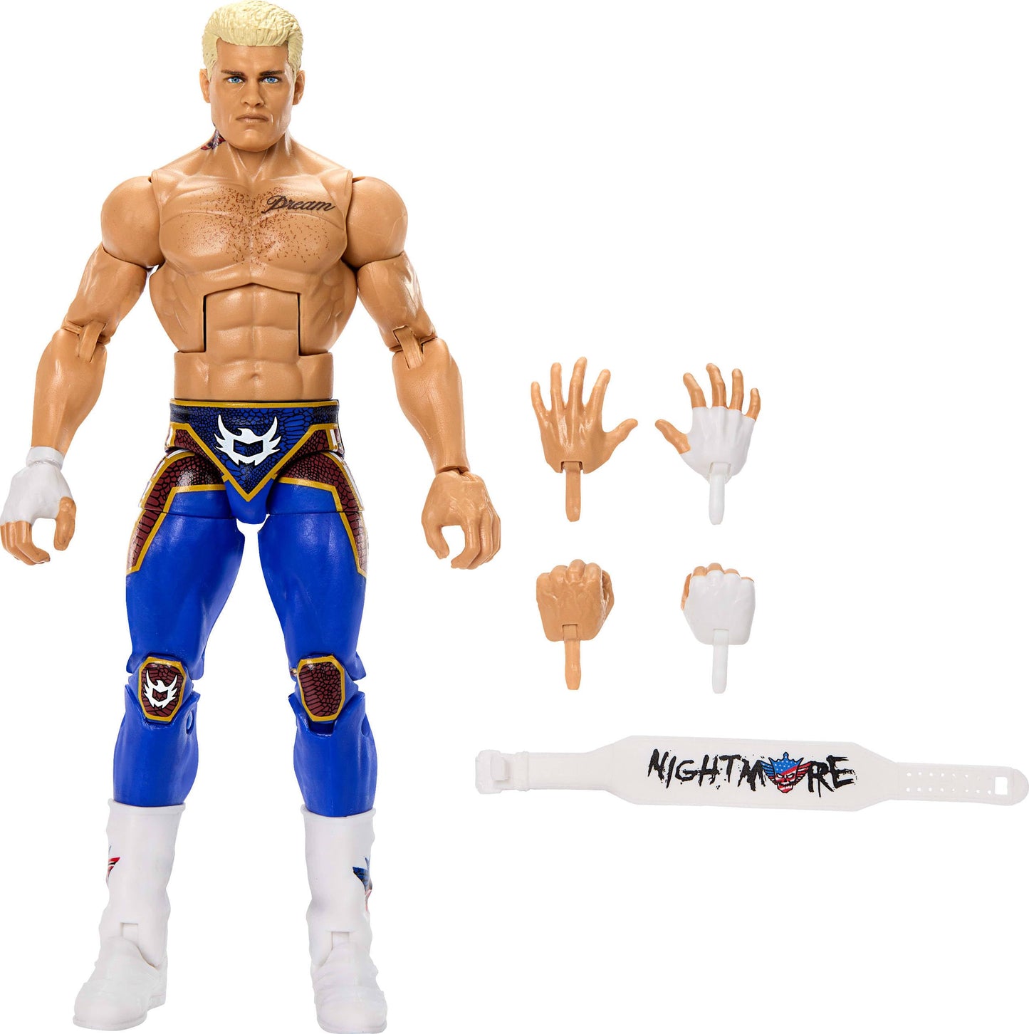 Mattel WWE Top Picks Elite Cody Rhodes 6-Inch Figure – 25 Points of Articulation