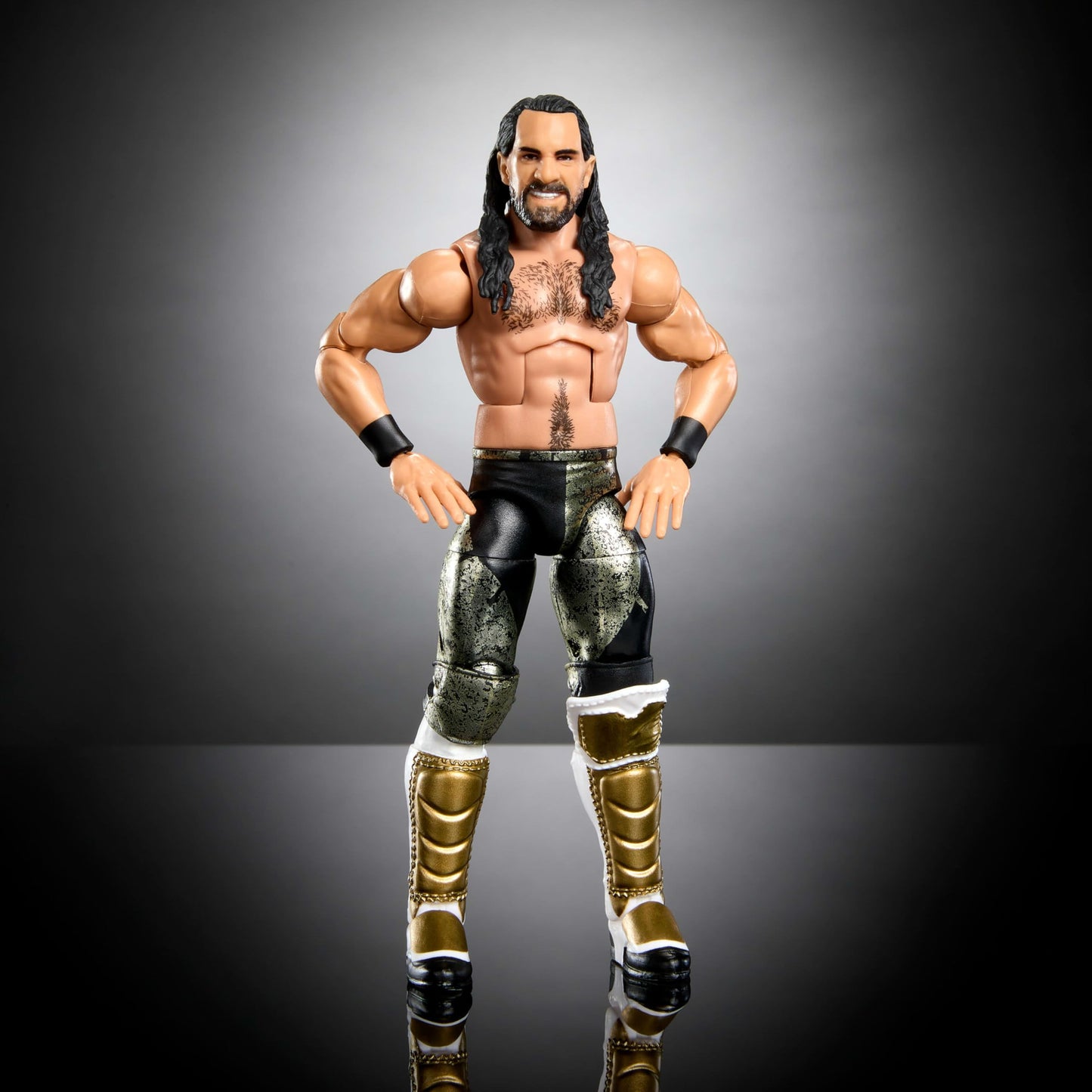 Mattel WWE Top Picks Elite Seth Rollins Figure Set – 6-Inch, 25 Points of Articulation