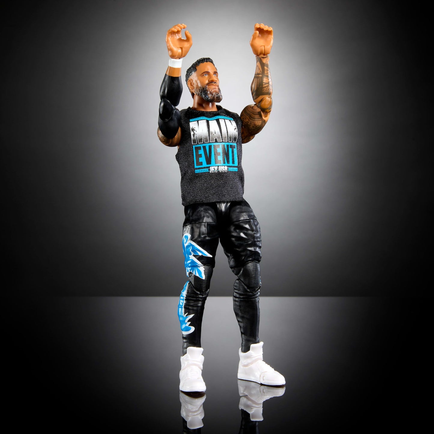 Mattel WWE Top Picks Elite Jey Uso 6-Inch Figure – 25 Points of Articulation & Swappable Hands