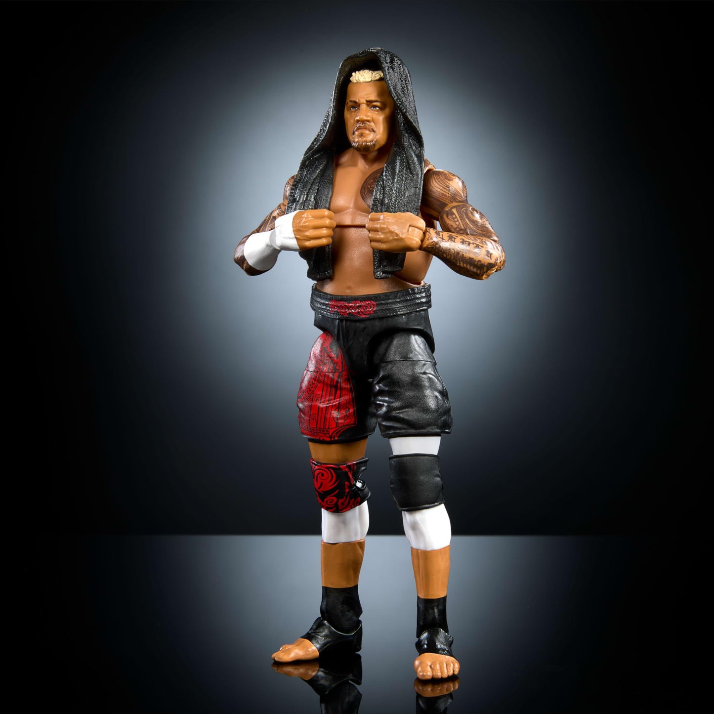 Mattel WWE Top Picks Elite Solo Sikoa Action Figure – 6-Inch Collectible with 25 Points of Articulation