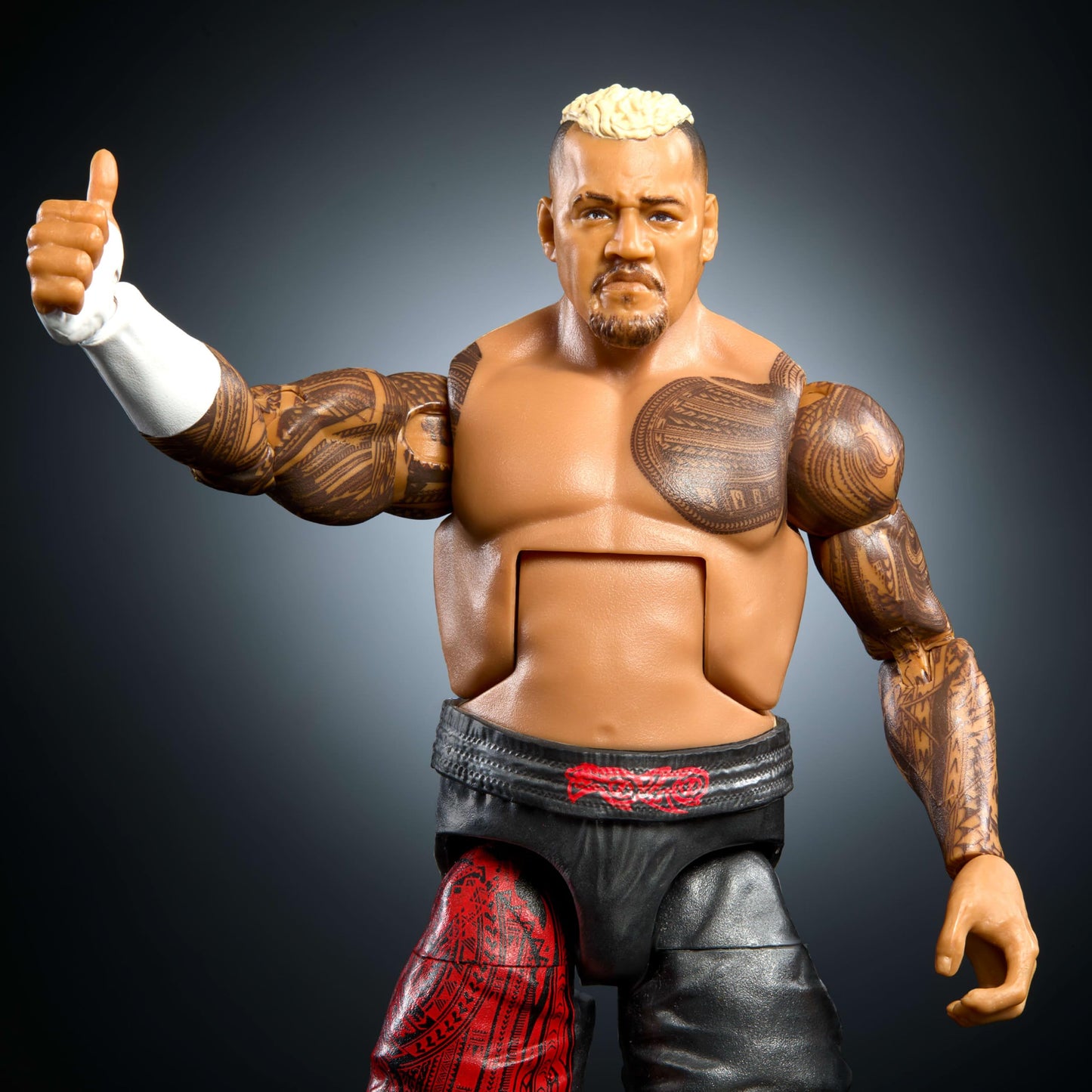 Mattel WWE Top Picks Elite Solo Sikoa Action Figure – 6-Inch Collectible with 25 Points of Articulation