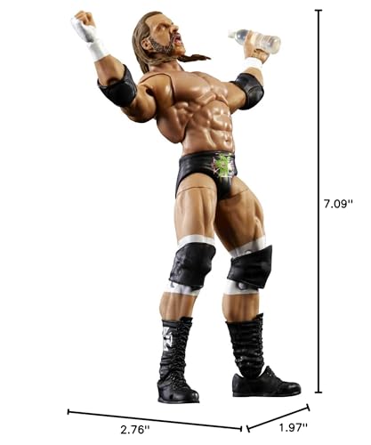 Mattel WWE Triple H Ultimate Edition Fan TakeOver Action Figure – 6-Inch, 30+ Articulations