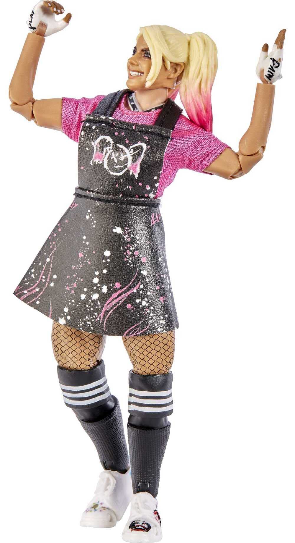 Mattel WWE Alexa Bliss Ultimate Edition Action Figure – 6-Inch Collectible, 30+ Articulation, Swappable Heads & Entrance Gear