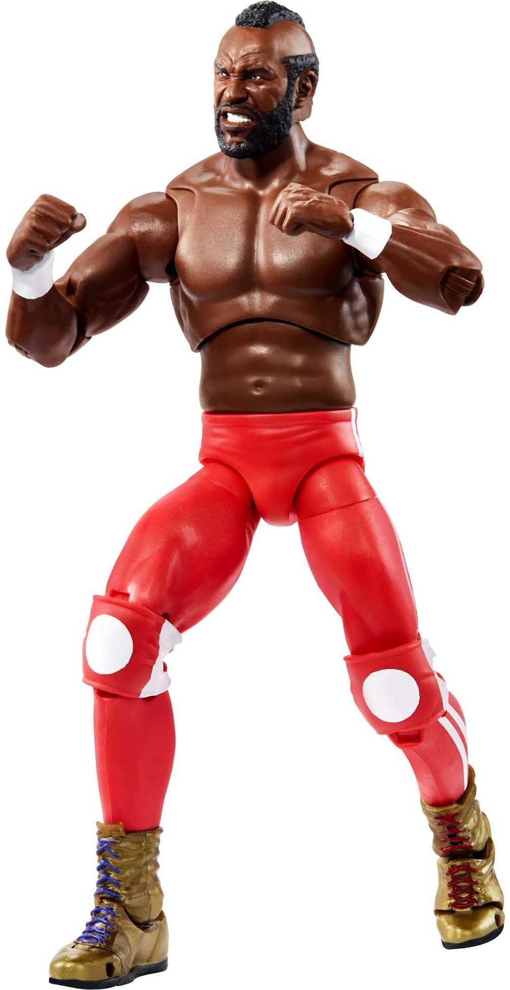 Mattel WWE Ultimate Edition Mr. T Figure – 6-Inch with 30+ Articulation & Entrance Gear