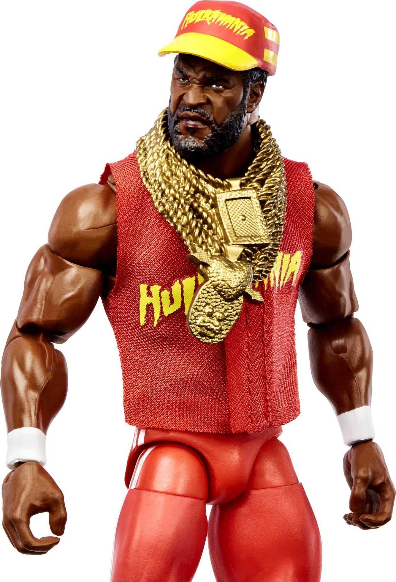 Mattel WWE Ultimate Edition Mr. T Figure – 6-Inch with 30+ Articulation & Entrance Gear