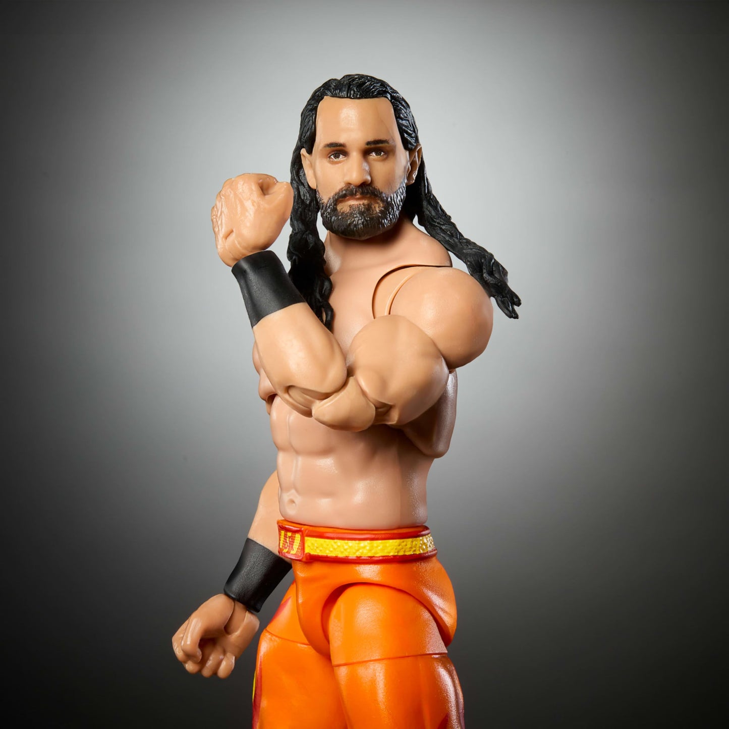 Mattel WWE Ultimate Edition Seth Rollins Action Figure – Collector Set with Interchangeable Heads & Hands