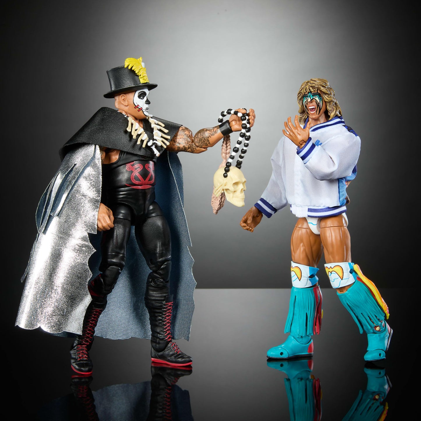 Mattel WWE Ultimate Edition 2-Pack: Ultimate Warrior & Papa Shango 6-Inch Collectible Figures