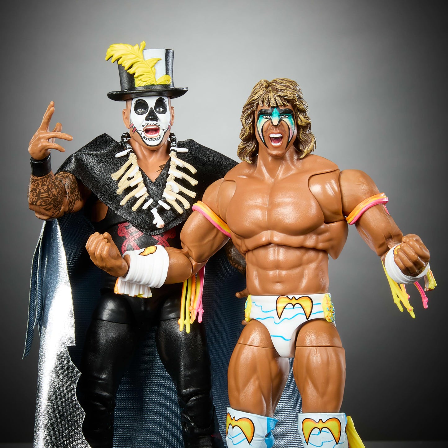Mattel WWE Ultimate Edition 2-Pack: Ultimate Warrior & Papa Shango 6-Inch Collectible Figures