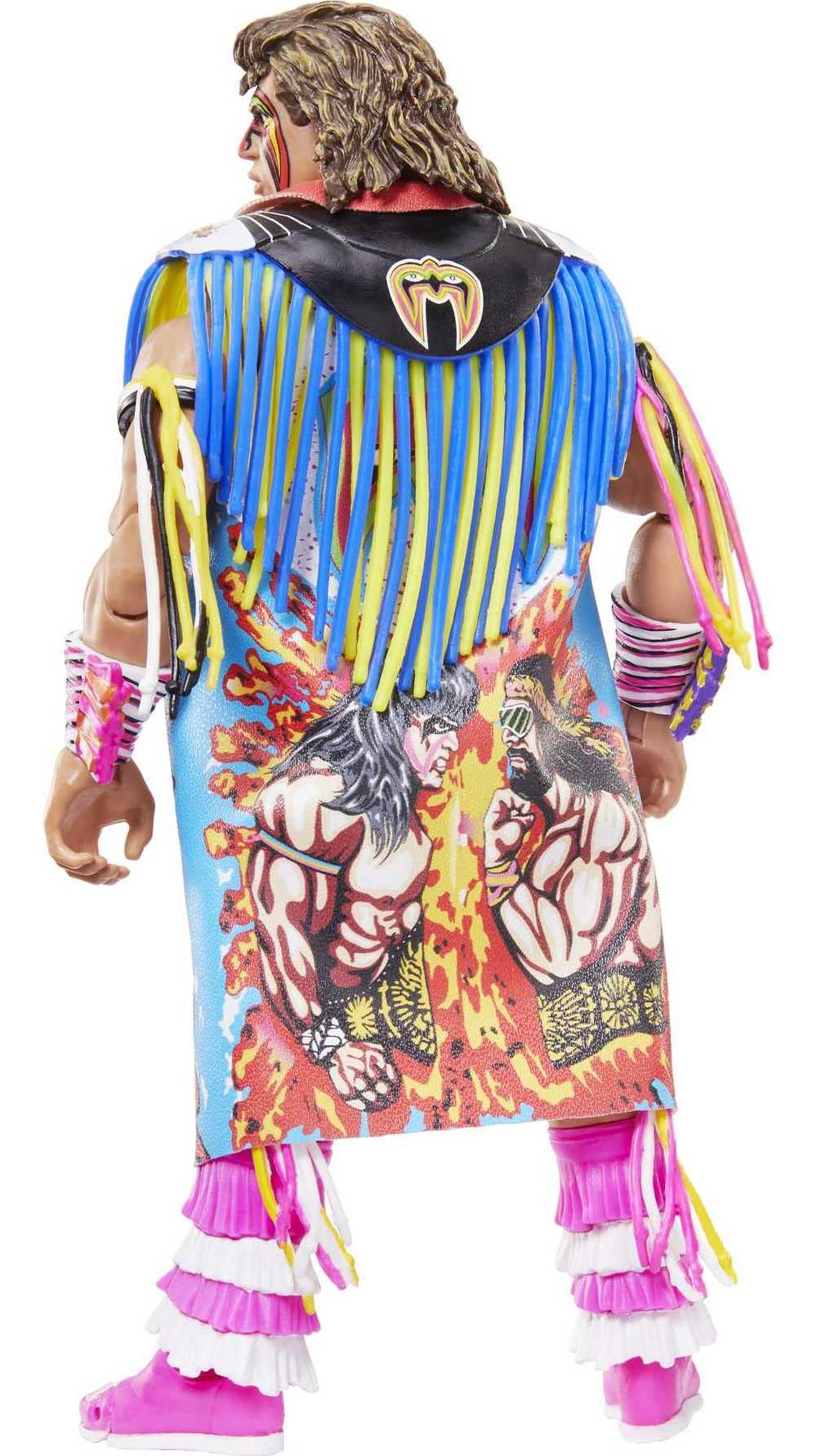 Mattel WWE Ultimate Edition Warrior 6-Inch Action Figure — 30 Points of Articulation, Swappable Parts & Entrance Gear