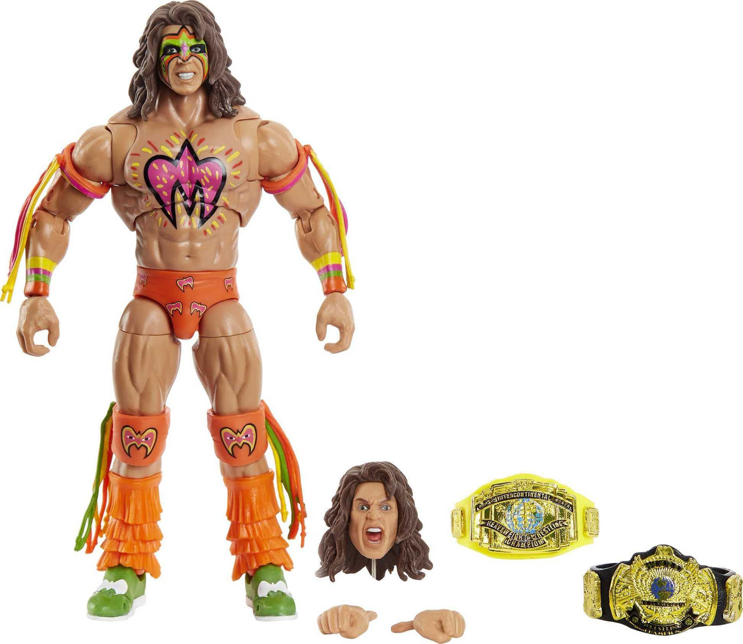 Mattel WWE Ultimate Warrior Ultimate Edition Figure – 6-Inch Collectible with Accessories