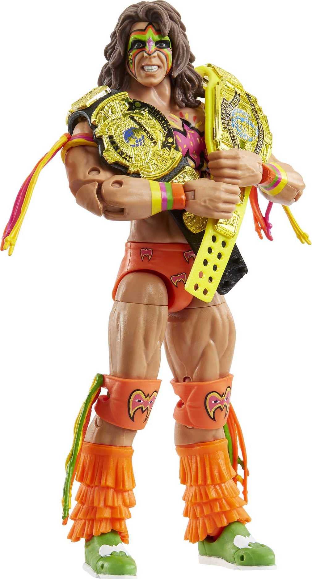 Mattel WWE Ultimate Warrior Ultimate Edition Figure – 6-Inch Collectible with Accessories