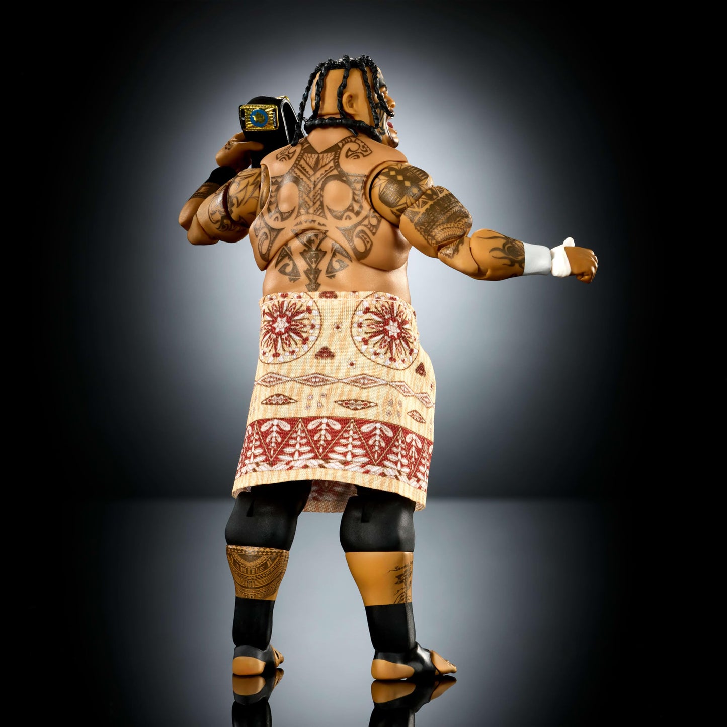 Mattel WWE Umaga Ultimate Edition Action Figure – 6-Inch, Swappable Heads & Hands, 30 Points