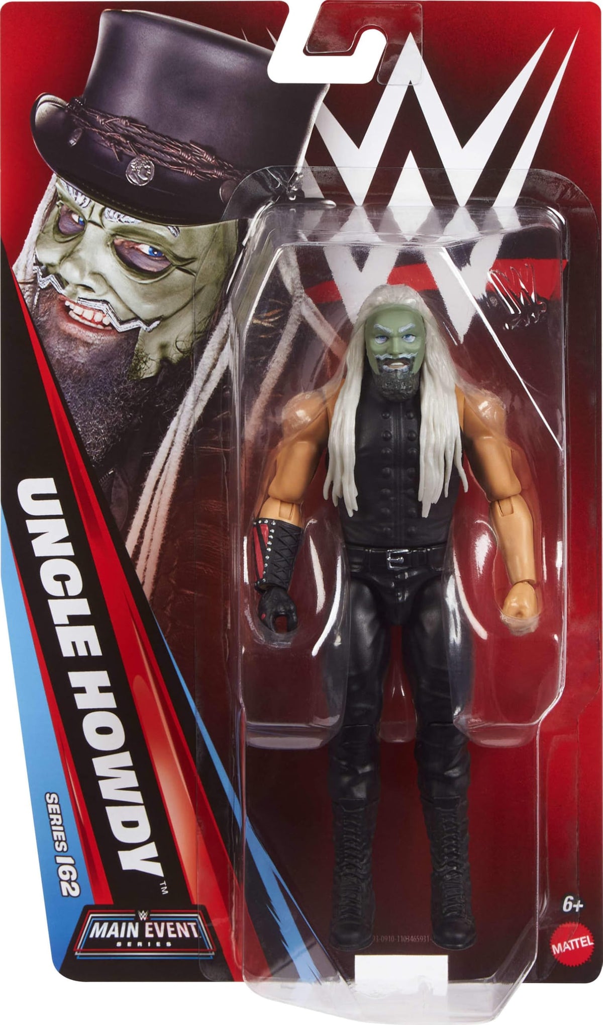 Mattel WWE Uncle Howdy Action Figure – Main Event Series 162, 6-Inch Collectible