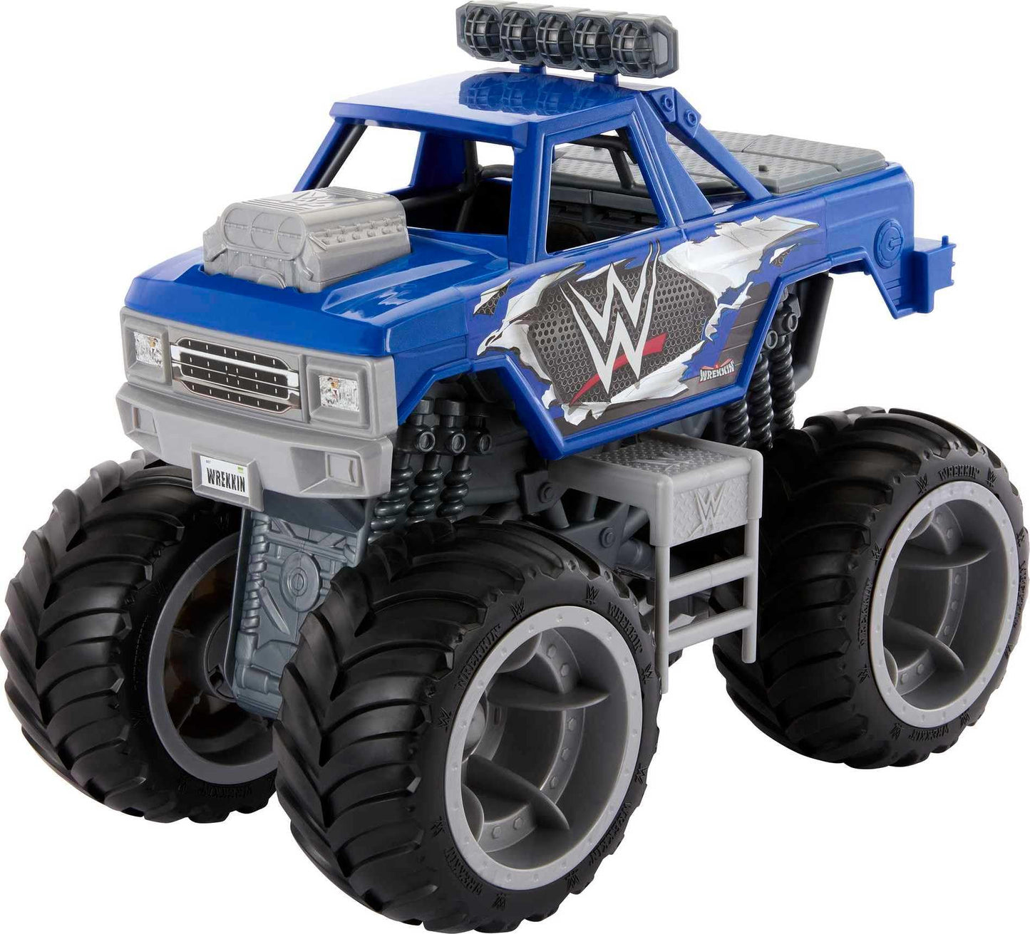Mattel WWE Wrekkin Slam Crusher Monster Truck Playset – 8 Breakaway Parts