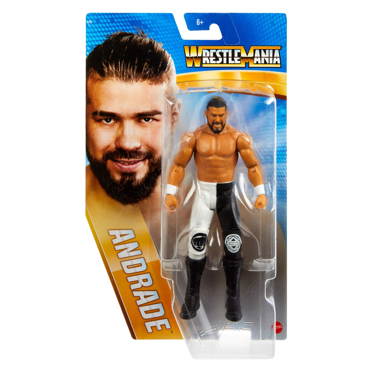 Mattel WWE WrestleMania 37 Andrade Action Figure – 6-Inch Posable Collectible, Gift for Ages 6+