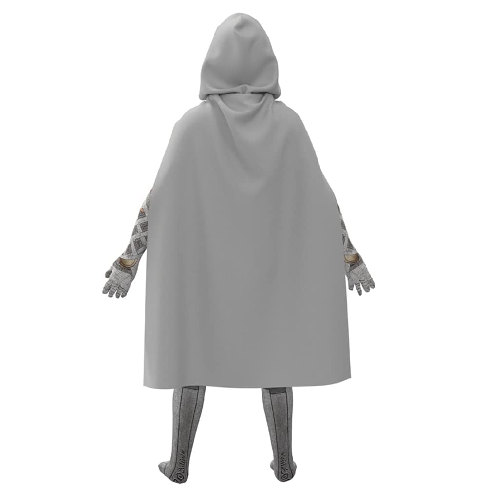 Maturead Kids Knight Costume 2025 – Jumpsuit, Cape & Hooded Cloak for Boys