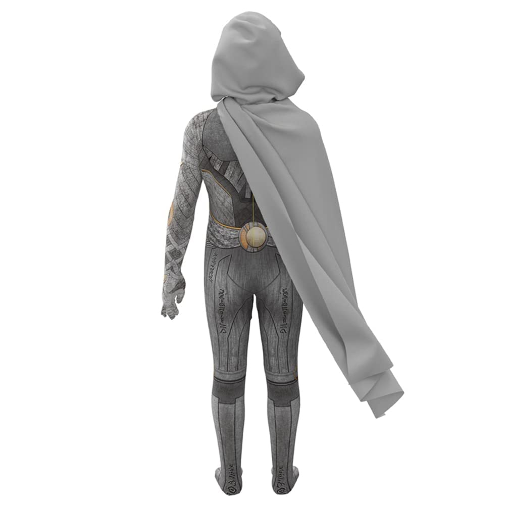 Maturead Kids Knight Costume 2025 – Jumpsuit, Cape & Hooded Cloak for Boys
