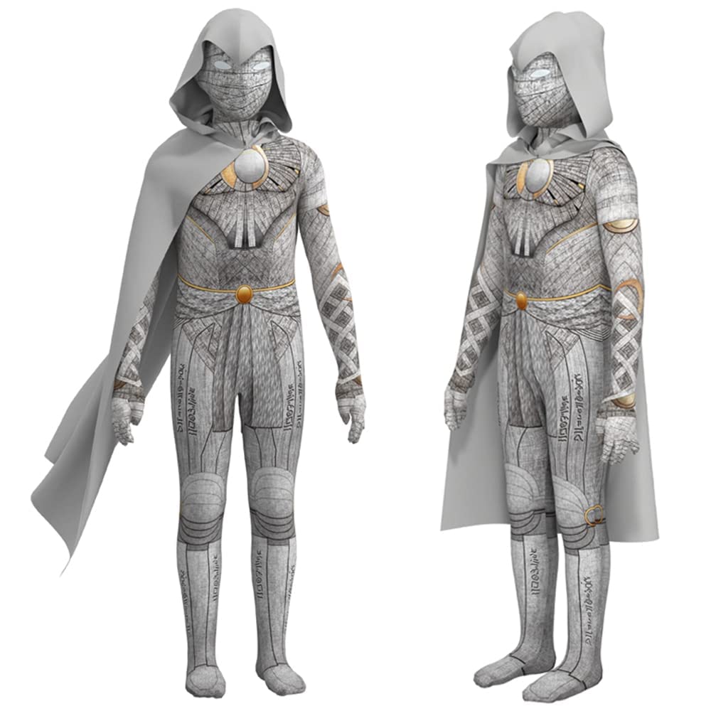 Maturead Kids Knight Costume 2025 – Jumpsuit, Cape & Hooded Cloak for Boys