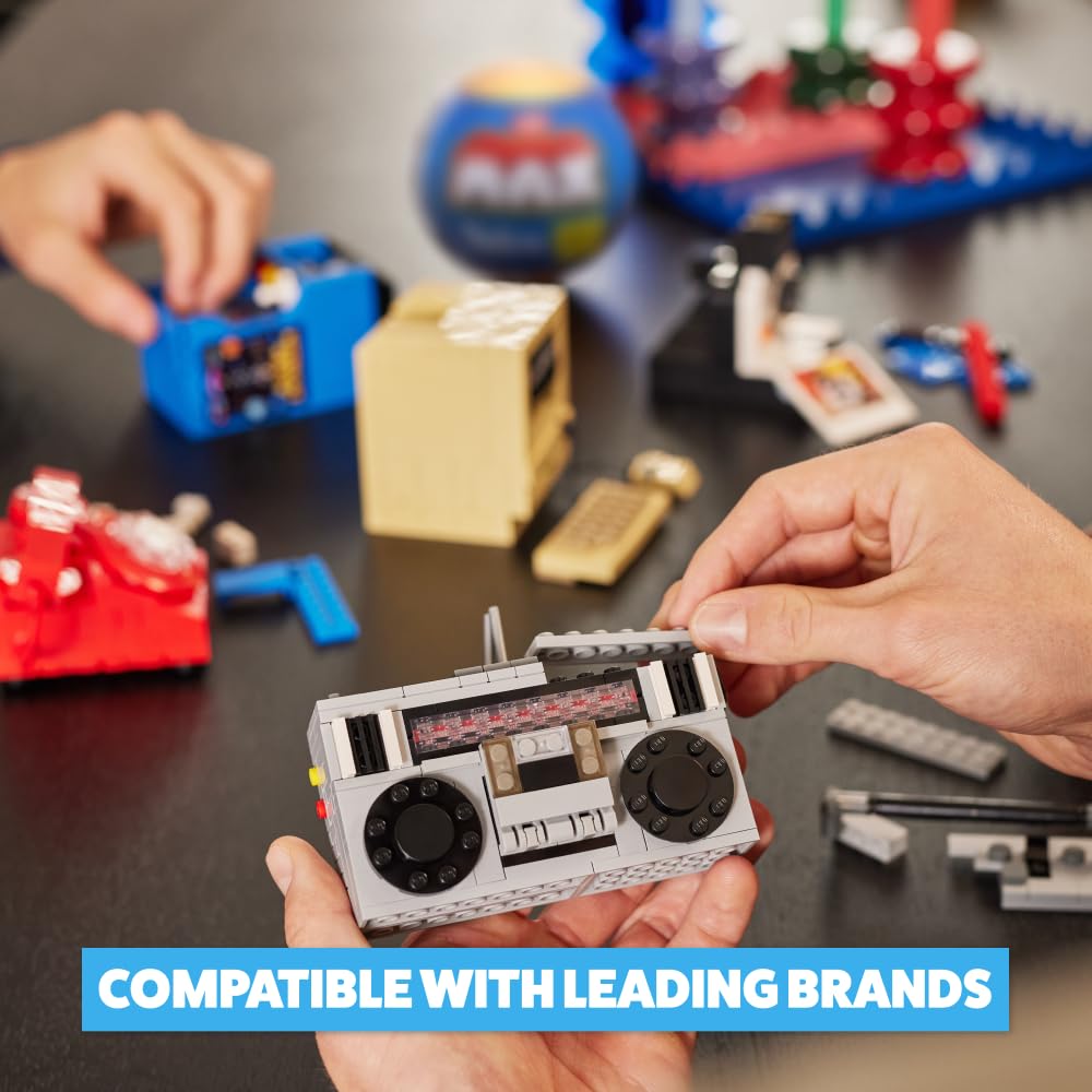 MAX Premium Retro Capsule Collection (Cassette Radio) by ZURU – Build, Collect & Display with Max Build More
