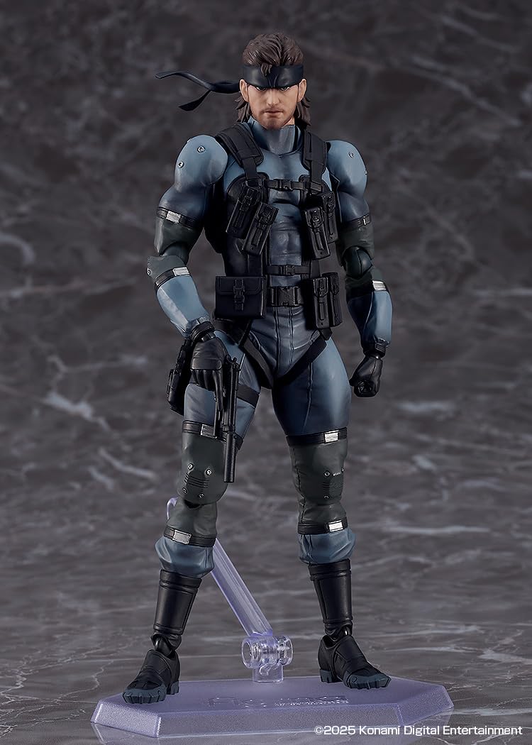 Max Factory Metal Gear Solid 2 Solid Snake Figma Updated Edition – MSG2 Ver. Fully Articulated Figure