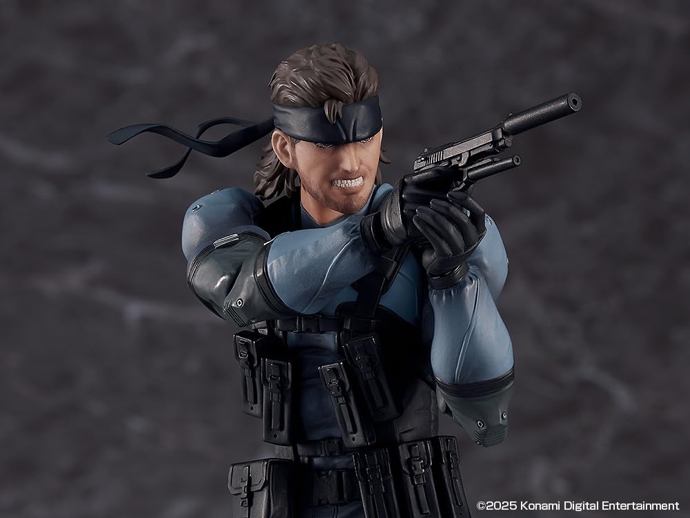 Max Factory Metal Gear Solid 2 Solid Snake Figma Updated Edition – MSG2 Ver. Fully Articulated Figure
