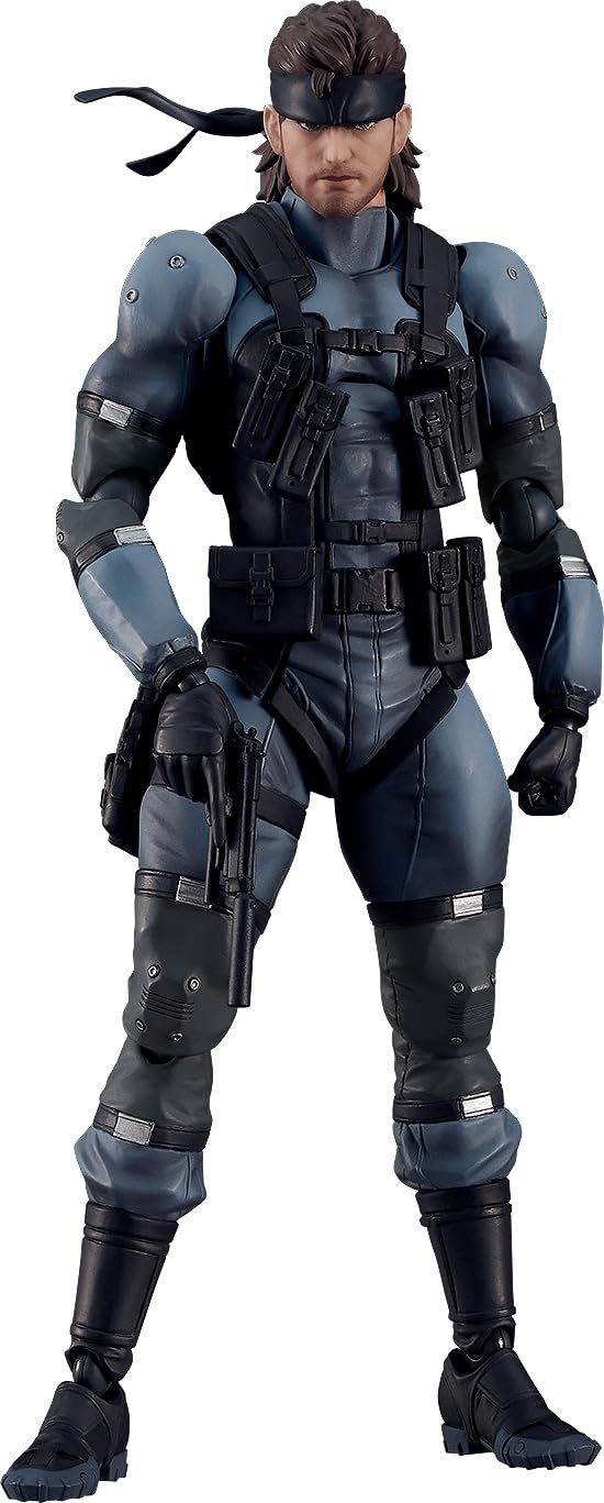 Max Factory Metal Gear Solid 2 Solid Snake Figma Updated Edition – MSG2 Ver. Fully Articulated Figure