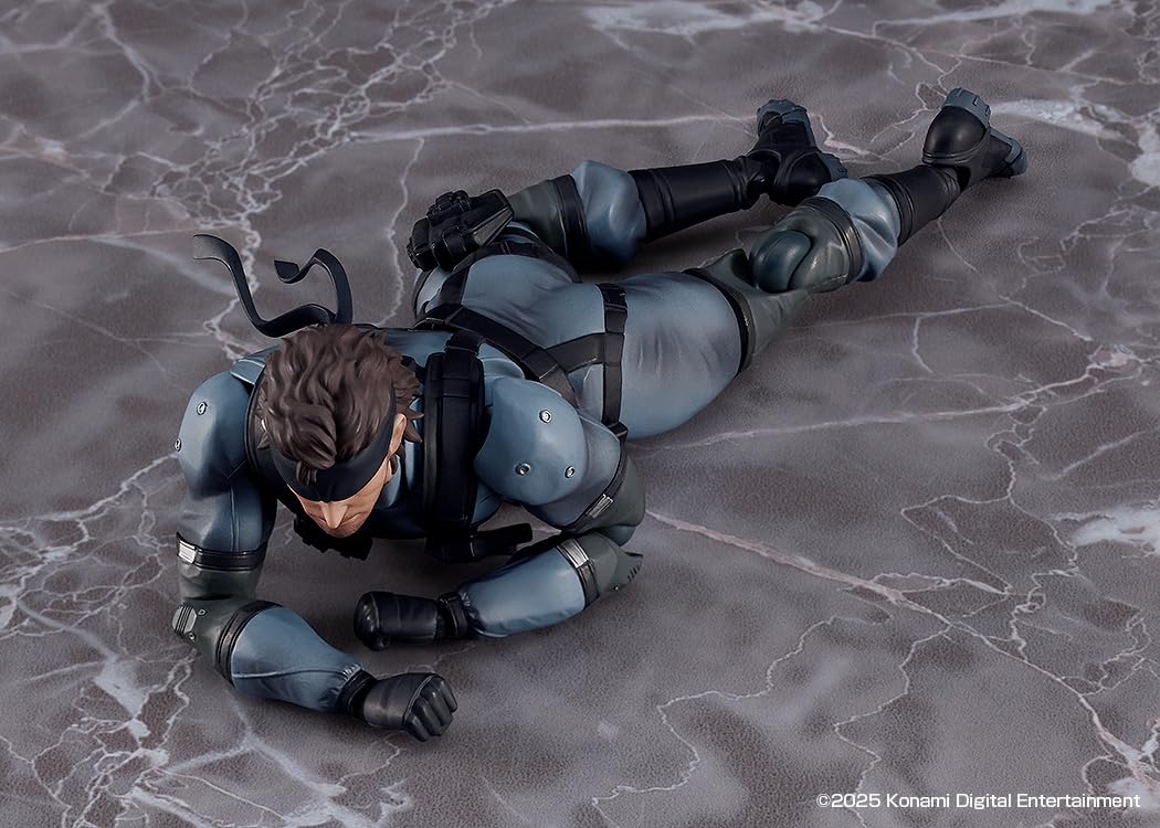 Max Factory Metal Gear Solid 2 Solid Snake Figma Updated Edition – MSG2 Ver. Fully Articulated Figure