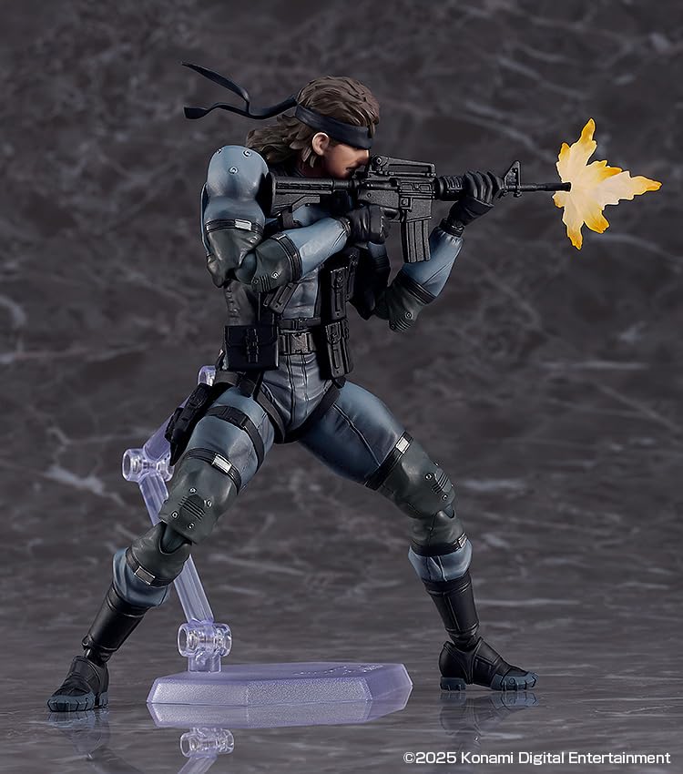 Max Factory Metal Gear Solid 2 Solid Snake Figma Updated Edition – MSG2 Ver. Fully Articulated Figure