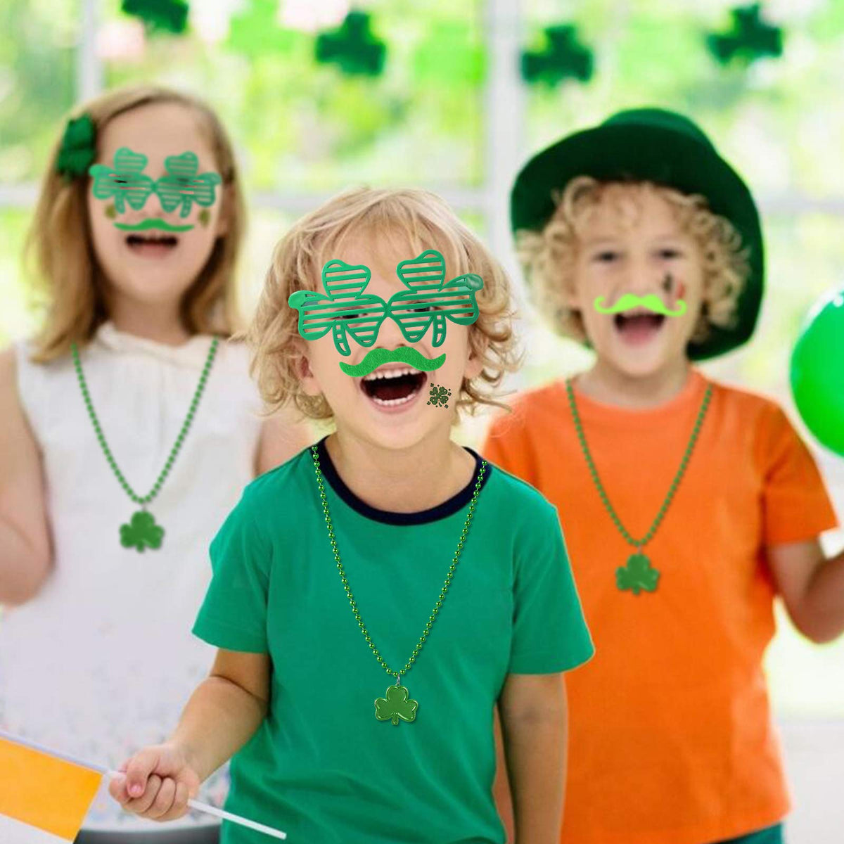 Max Fun 188Pcs St Patrick's Day Accessories Set — Party Favors & Decor for Kids and Parades