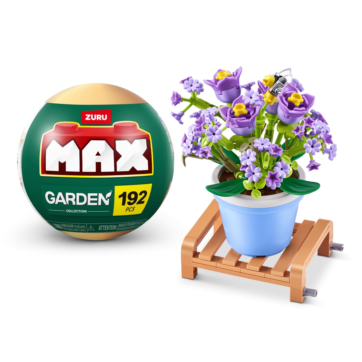 MAX Premium Garden Bricks Collection (Gypsophila Paniculata) by ZURU | Build, Collect & Display Gardens