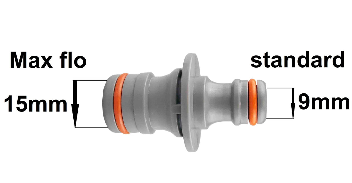 Male Tap Connector 3/4" BSPM - Max Flo WL