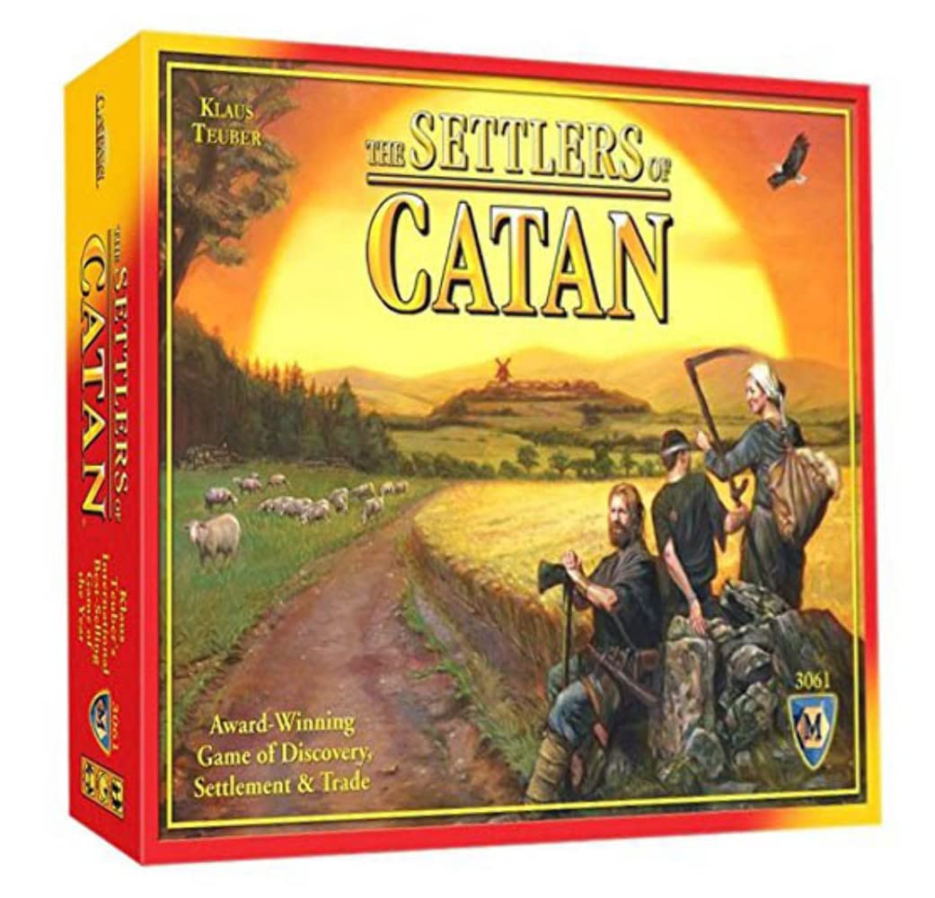 The Settlers of Catan by Mayfair Games – Strategy Board Game for 3–4 Players