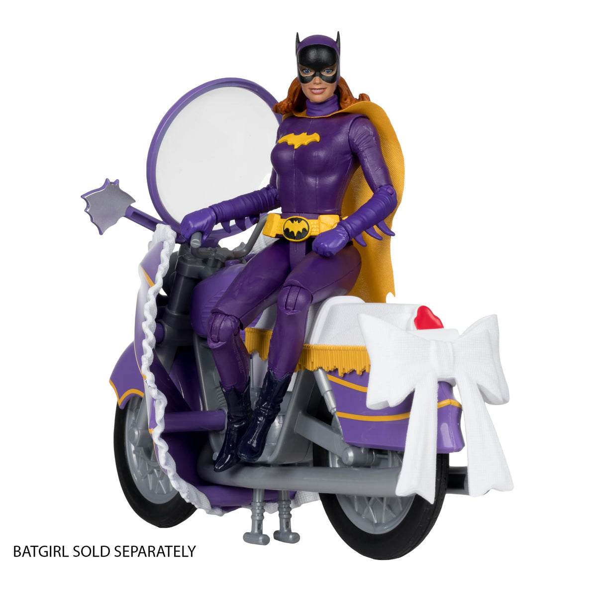 McFarlane Toys DC Retro Batgirl Cycle (Batman 66') – 6-inch Scale Vehicle