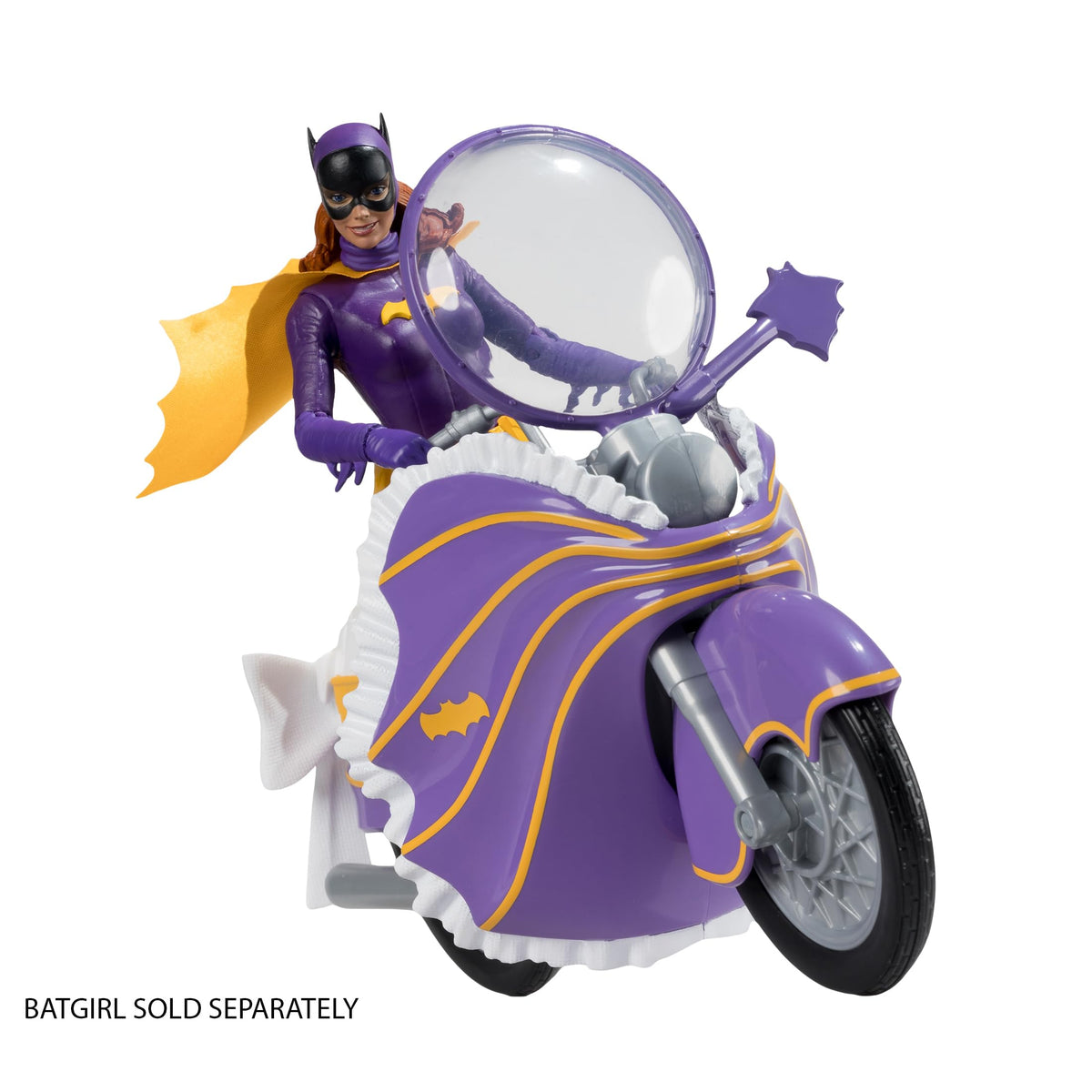 McFarlane Toys DC Retro Batgirl Cycle (Batman 66') – 6-inch Scale Vehicle