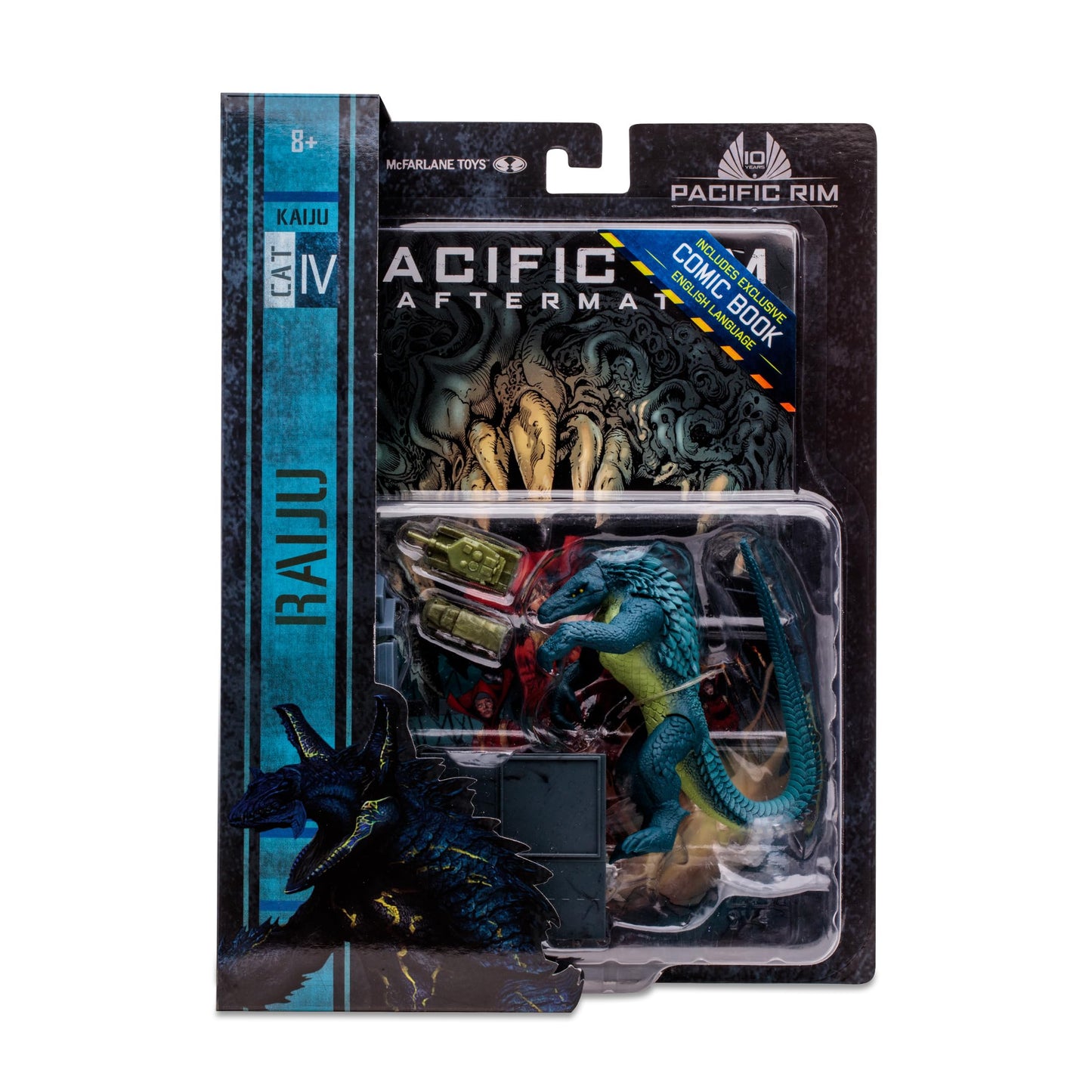 McFarlane Toys Raiju 4-Inch Scale Figure Playset – Pacific Rim with Comic