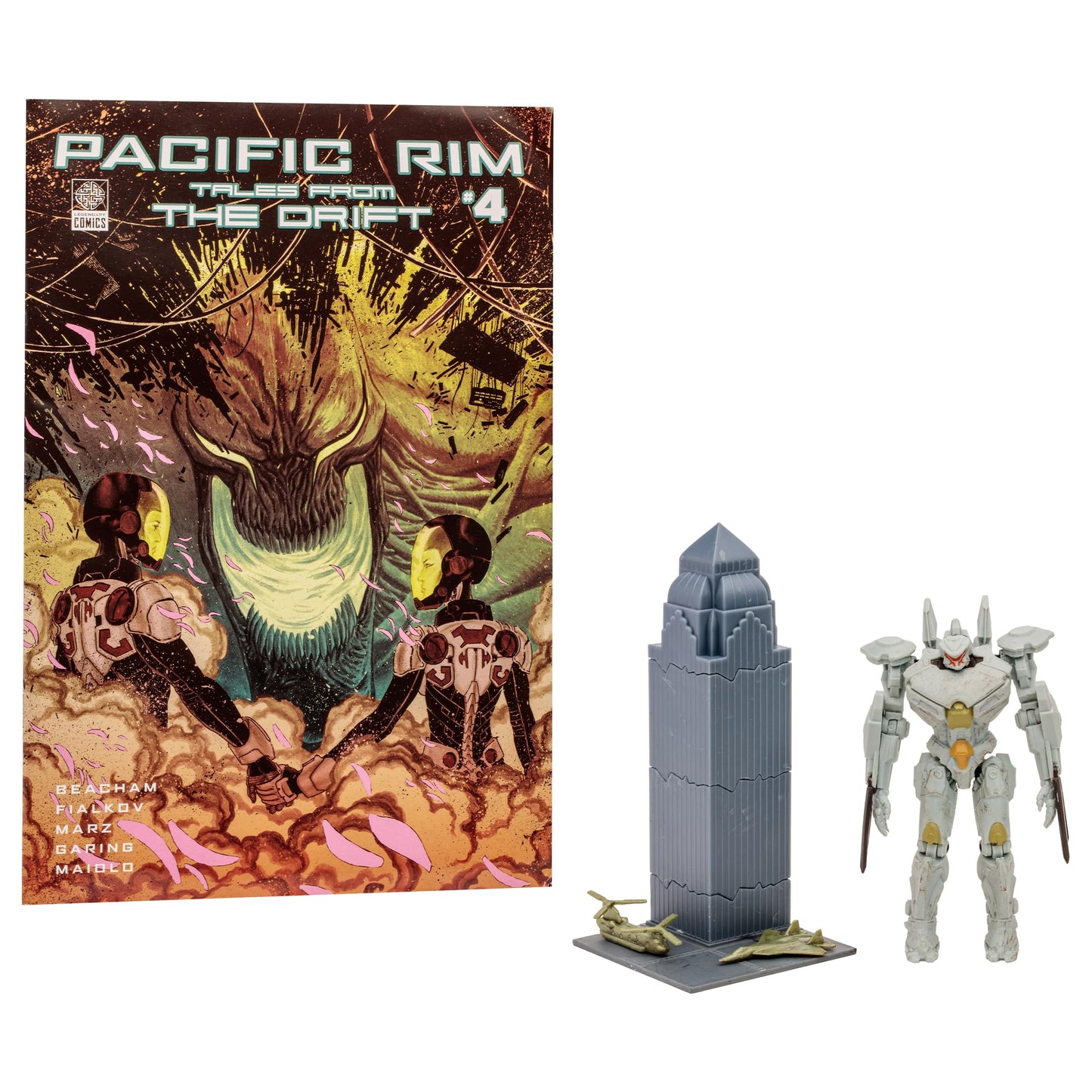 McFarlane Toys Pacific Rim Striker Eureka 4-Inch Figure Playset with Comic