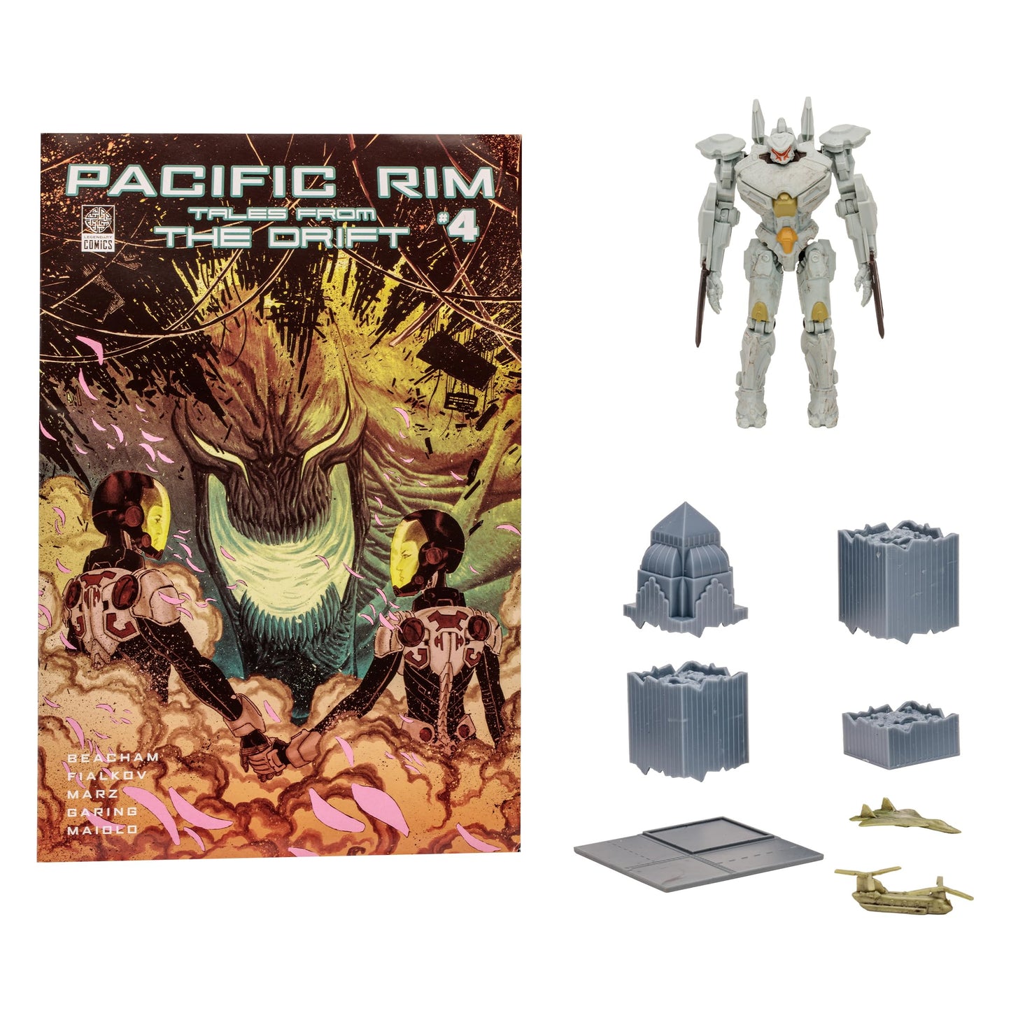 McFarlane Toys Pacific Rim Striker Eureka 4-Inch Figure Playset with Comic