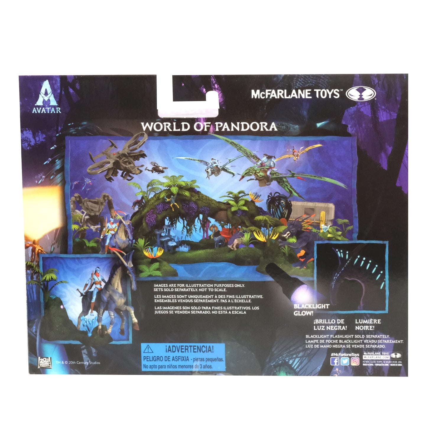 McFarlane Toys Avatar - Tsu'tey & Direhorse Collector Set | Articulated Figures