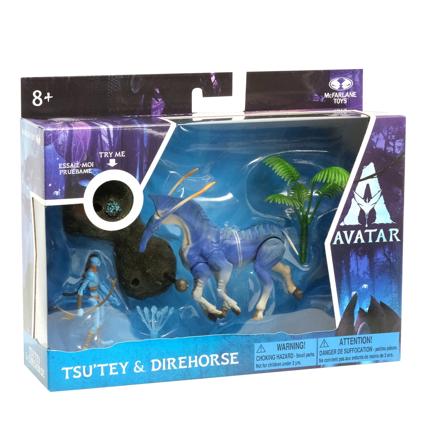 McFarlane Toys Avatar - Tsu'tey & Direhorse Collector Set | Articulated Figures