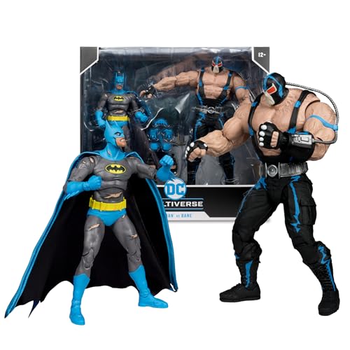 McFarlane Toys DC Multiverse Batman vs Bane 7 inch Action Figure and Mega Figure 2pk