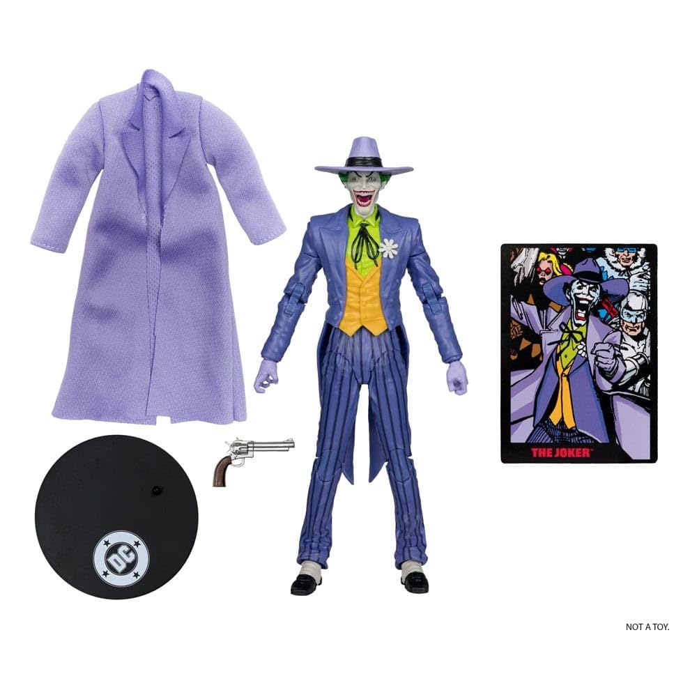 McFarlane Toys DC Direct Page Punchers: The Joker (Crisis on Infinite Earths) 7-Inch Figure