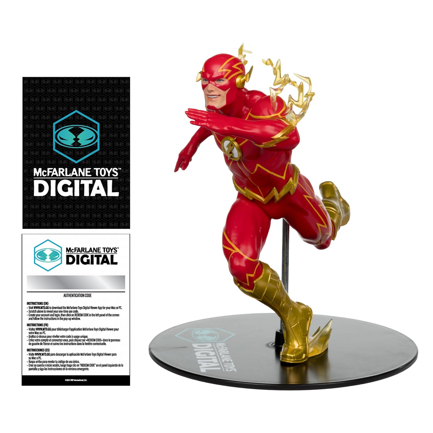 McFarlane Toys DC Direct The Flash by Jim Lee 1-6 Scale Statue Collectible Figure