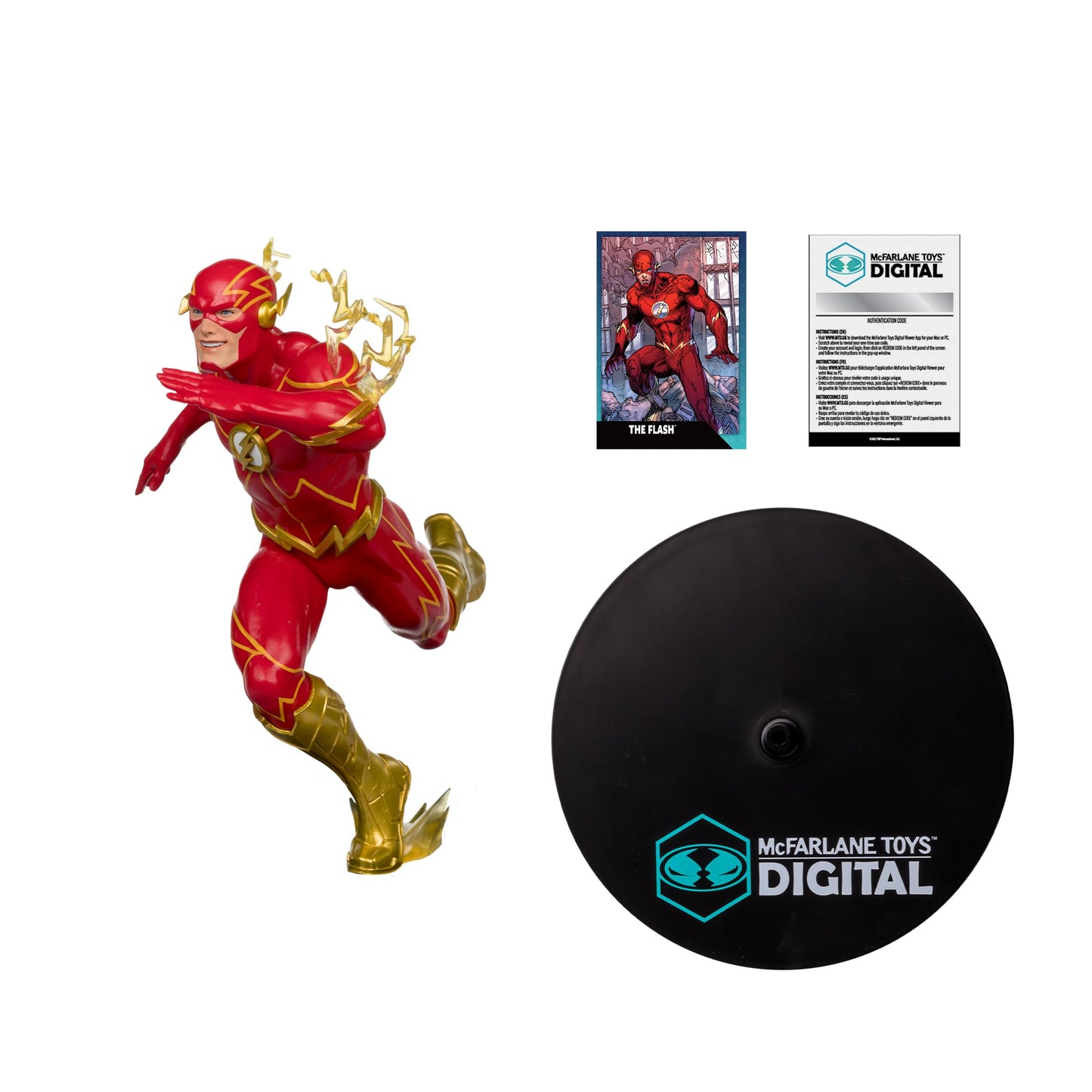 McFarlane Toys DC Direct The Flash by Jim Lee 1-6 Scale Statue Collectible Figure