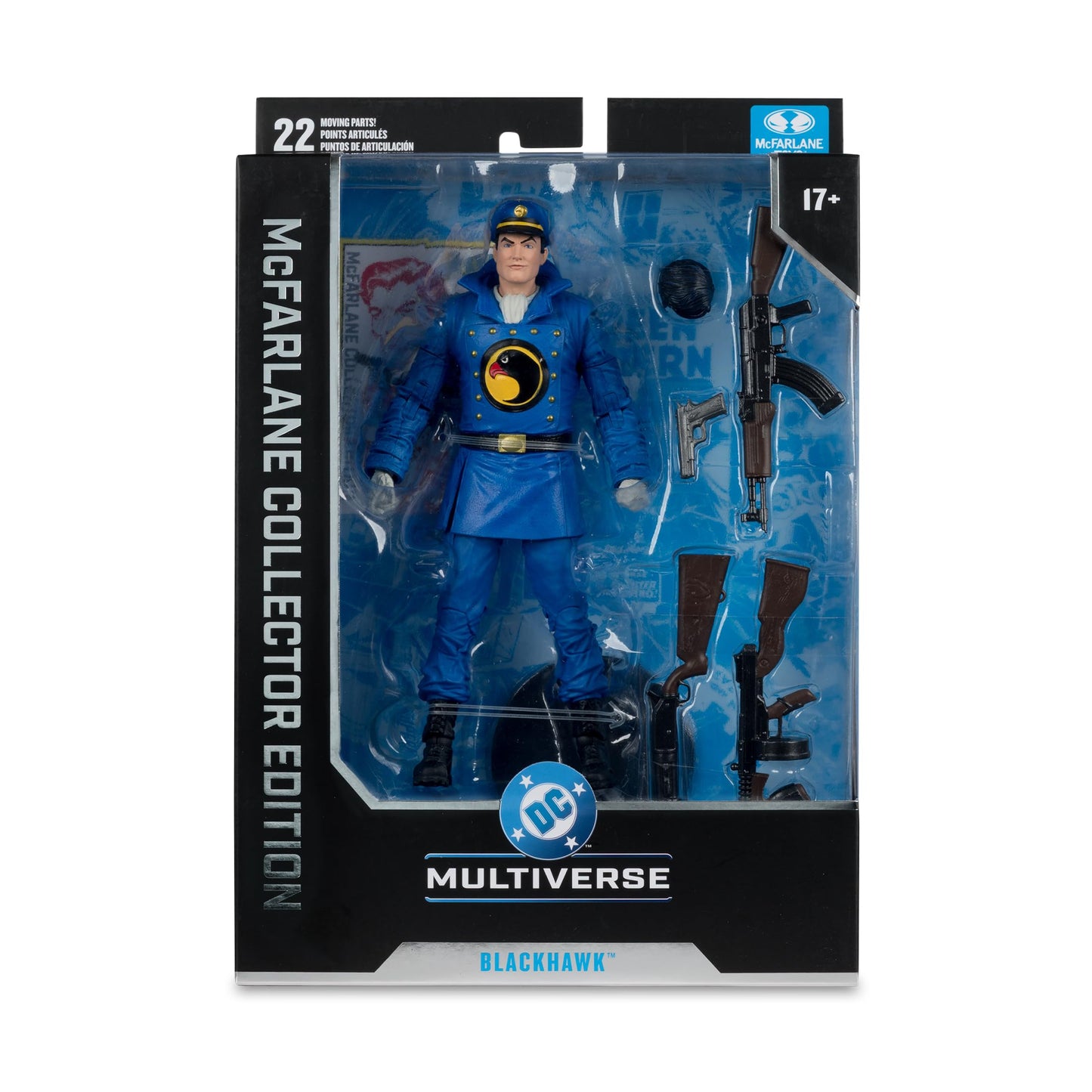 McFarlane Toys DC Multiverse Blackhawk 7in Action Figure | DC Classics Collector Edition #49